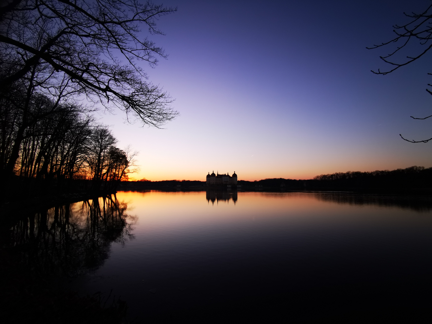 Abendstimmung Moritzburg 2