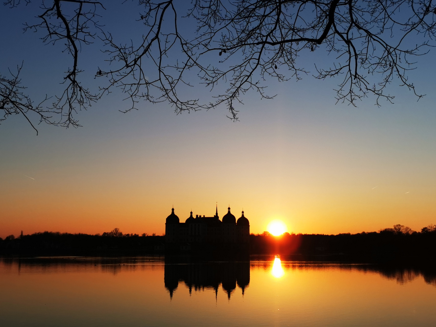 Abendstimmung Moritzburg 3