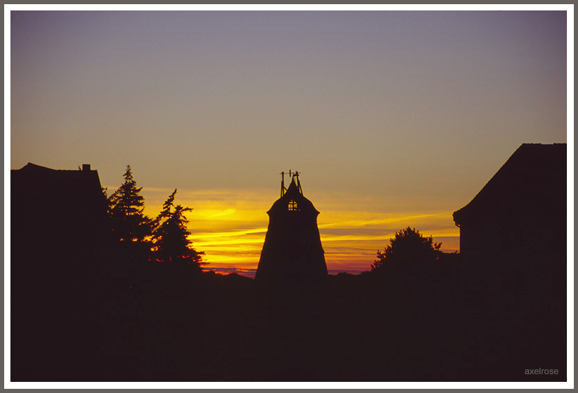 Abendstimmung Mühle Vitte Hiddensee