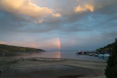 Abendstimmung nach Dauerregen