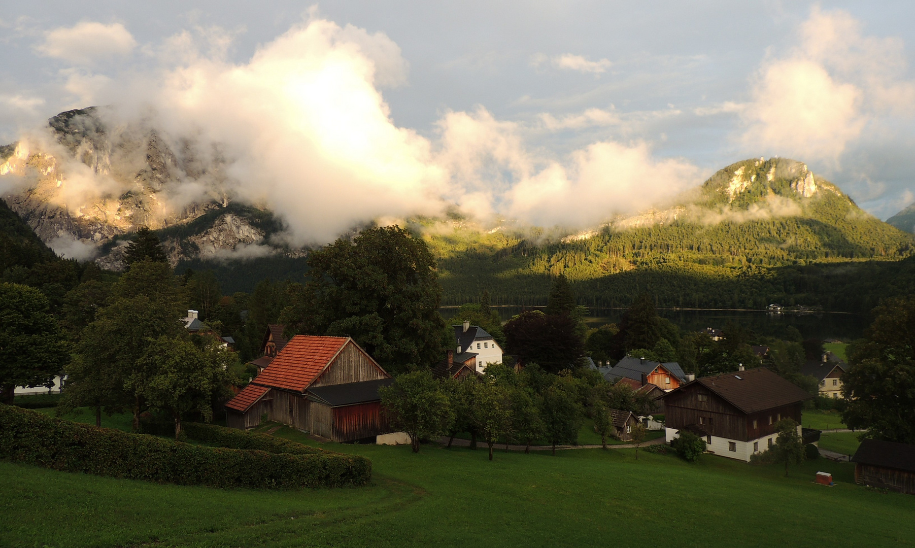 Abendstimmung nach dem Regen