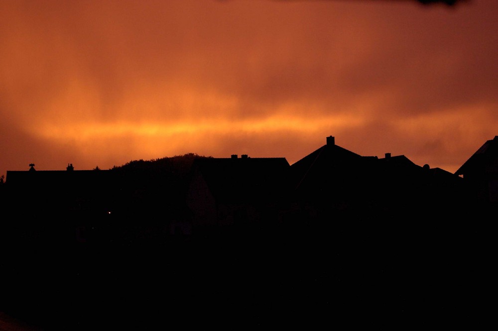 Abendstimmung nach einem Gewitter