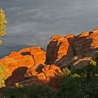 Abendstimmung nach einem Regentag im Arches National Park 04