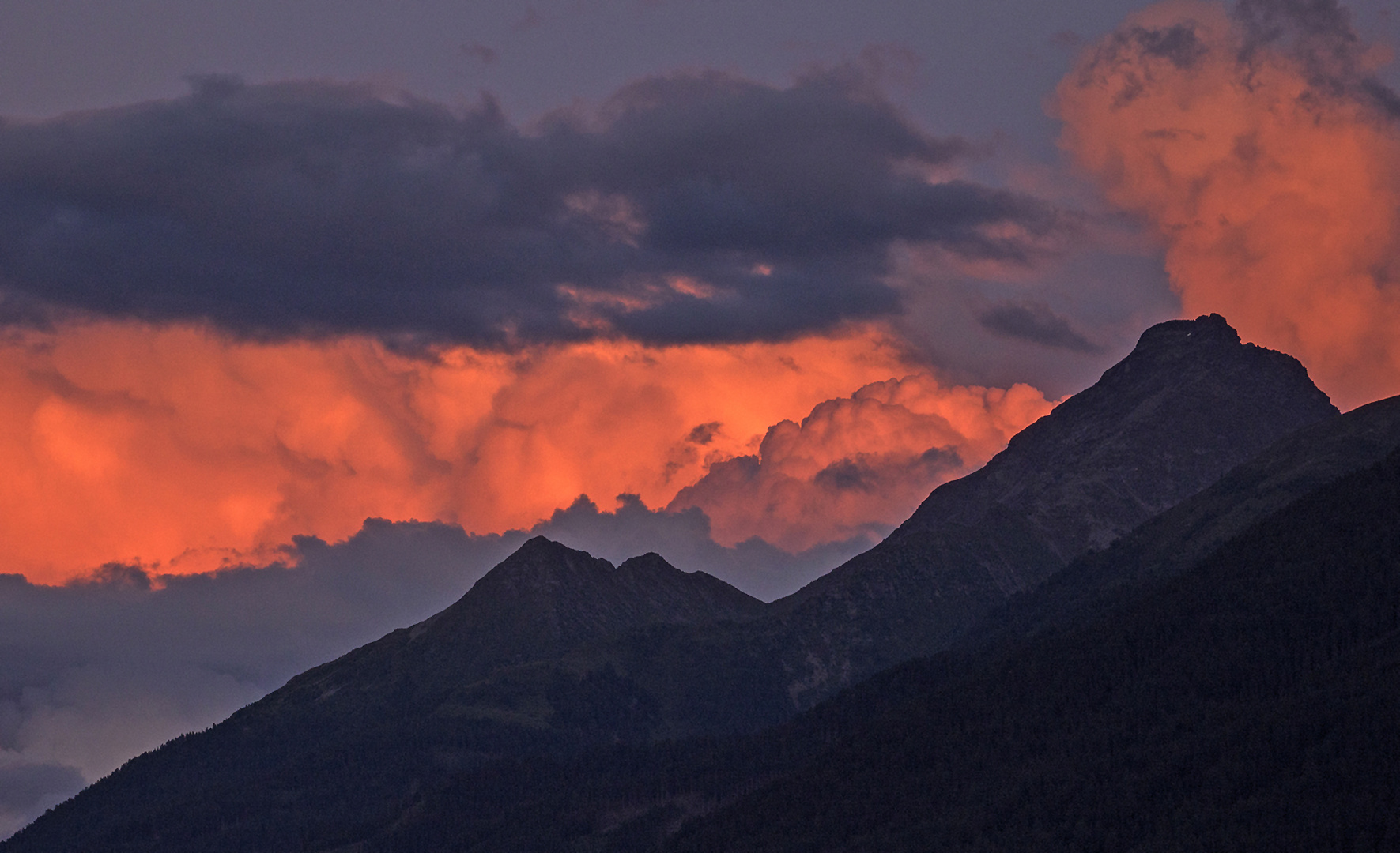 Abendstimmung nach Gewitter