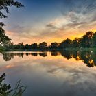 Abendstimmung nach Sonnenuntergang 