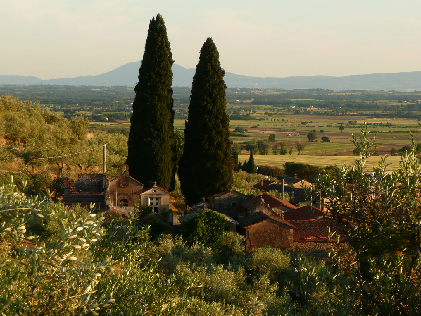 Abendstimmung nahe Cortona...