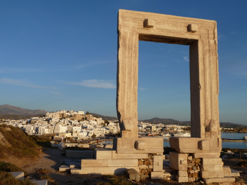 Abendstimmung Naxos-Stadt