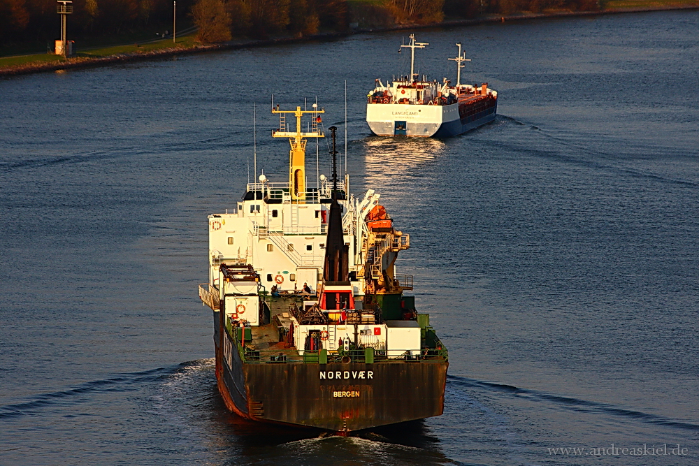 Abendstimmung Nord-Ostsee-Kanal