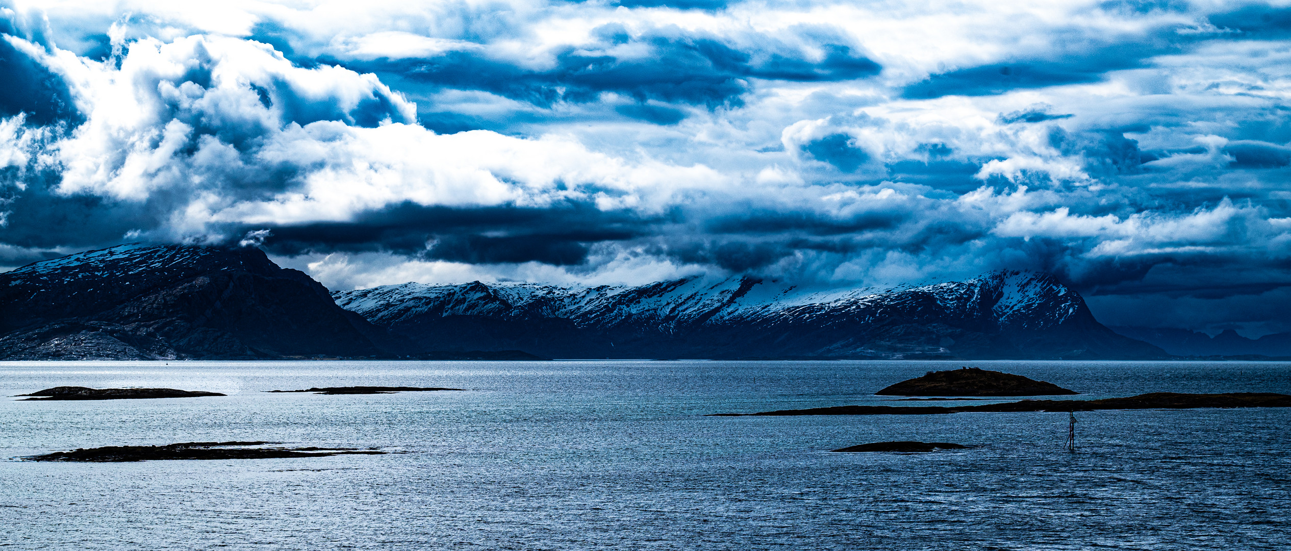 Abendstimmung Norwegische Küste