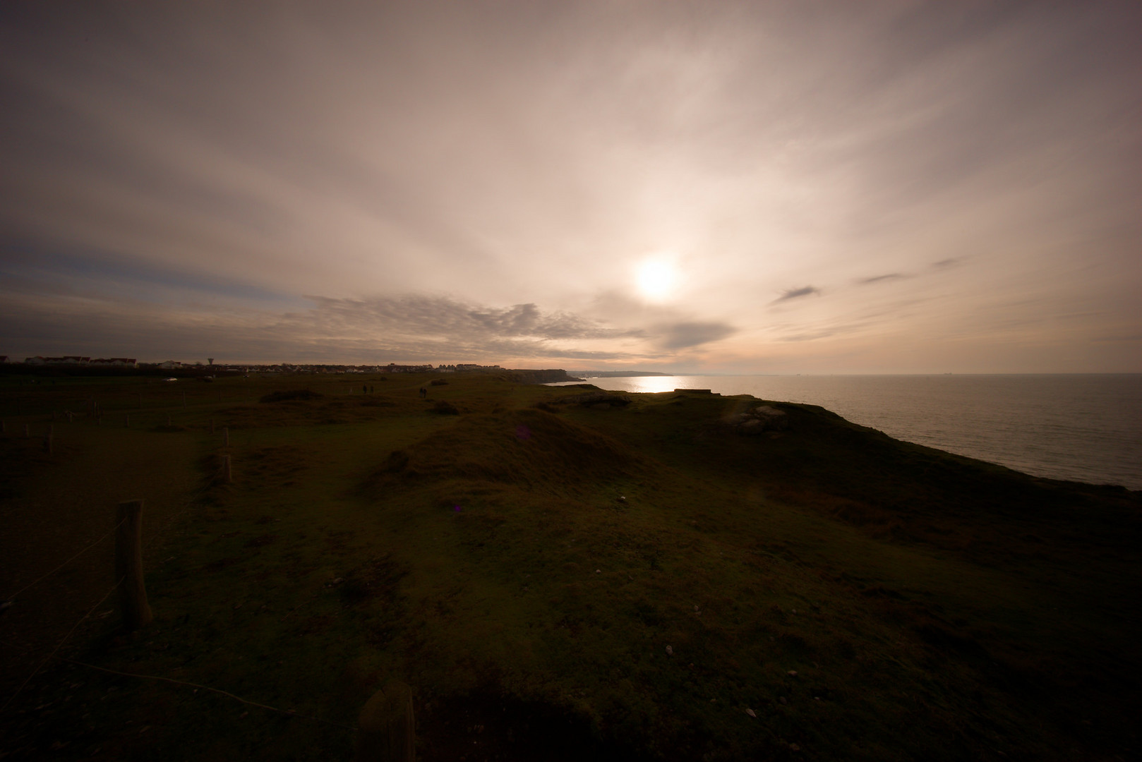 Abendstimmung oberhalb Wimereux