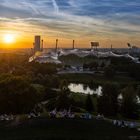 Abendstimmung Olympiapark München