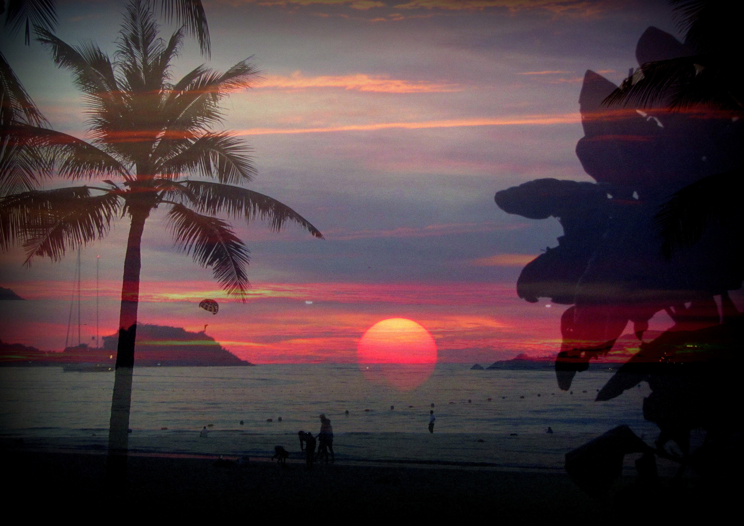 Abendstimmung Patong Beach / Phuket