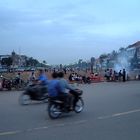 Abendstimmung Phnom Penh Riverside