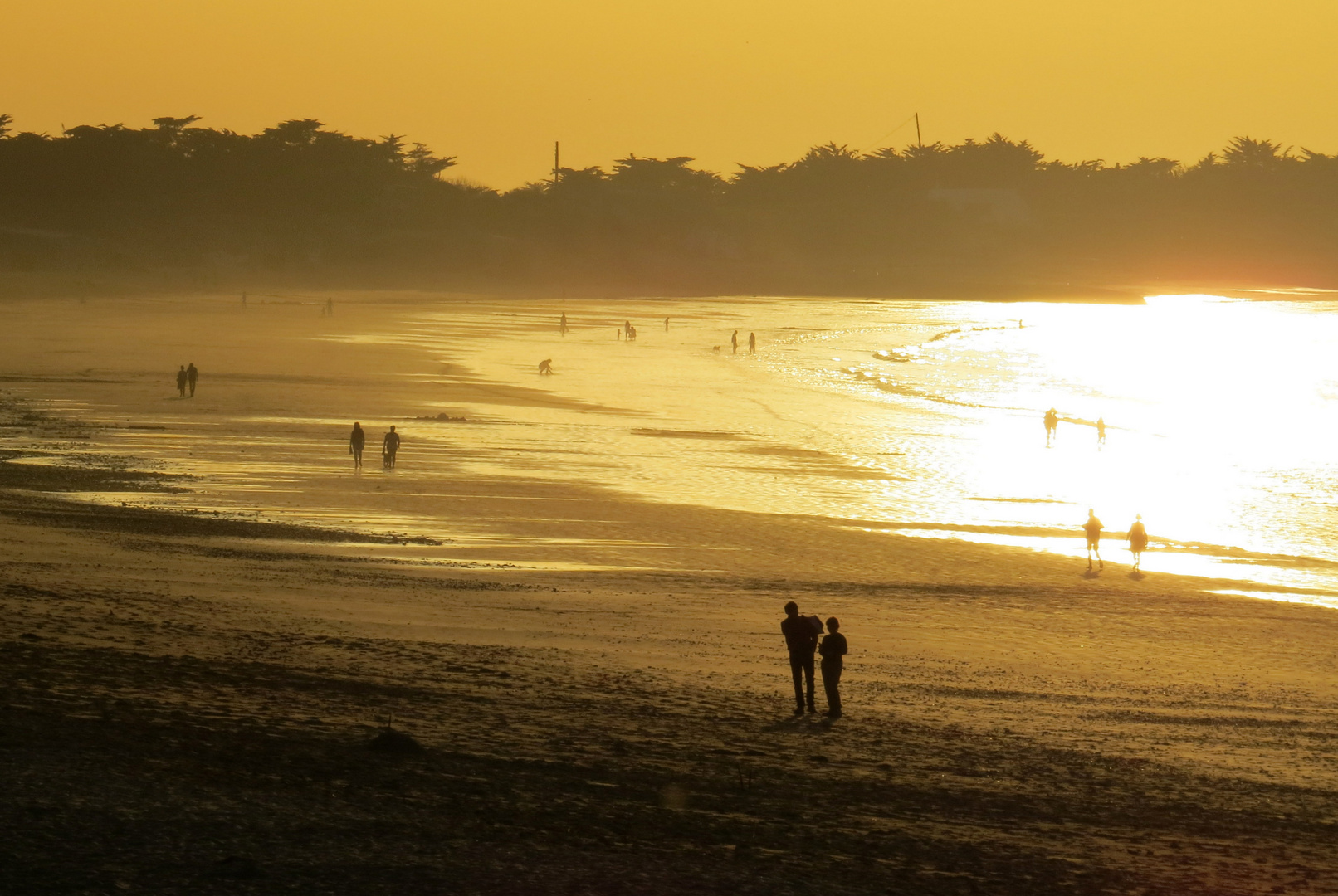 Abendstimmung Plage de la Conche