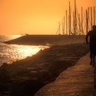 Abendstimmung - Port Ginestra - Castelldefels (Catalionien, Spanien)