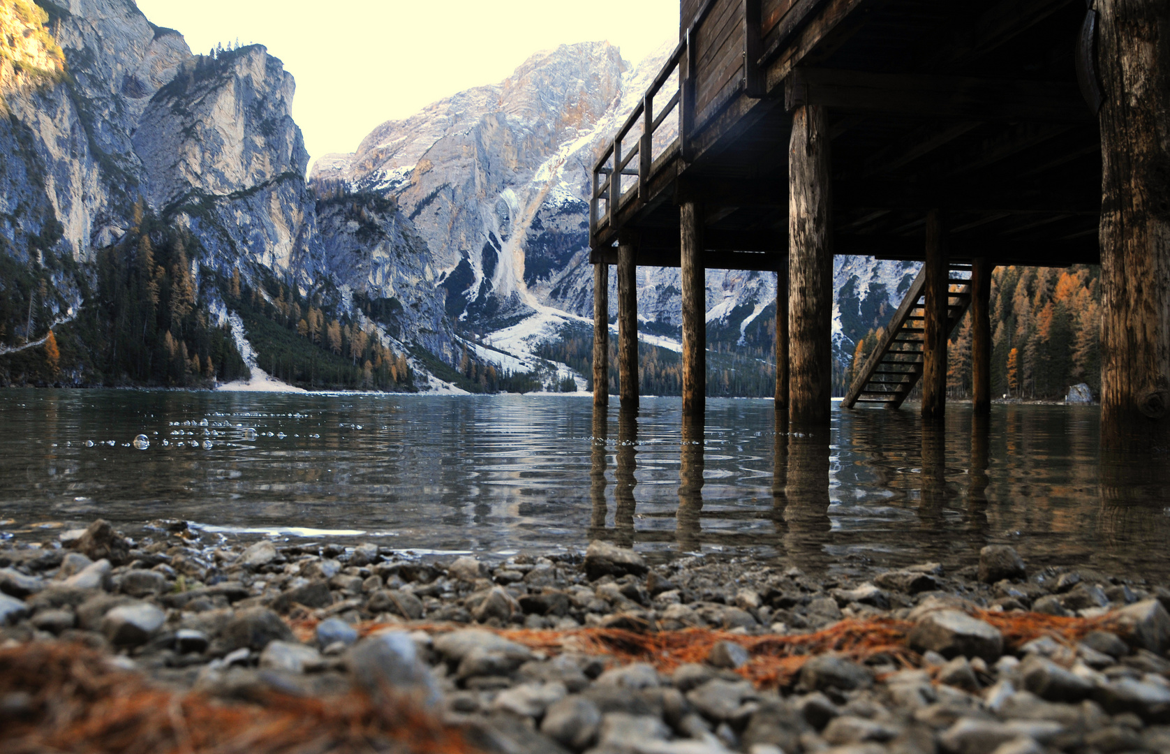 Abendstimmung Pragser Wildsee b