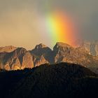 Abendstimmung, Regenbogen: fast kitschig