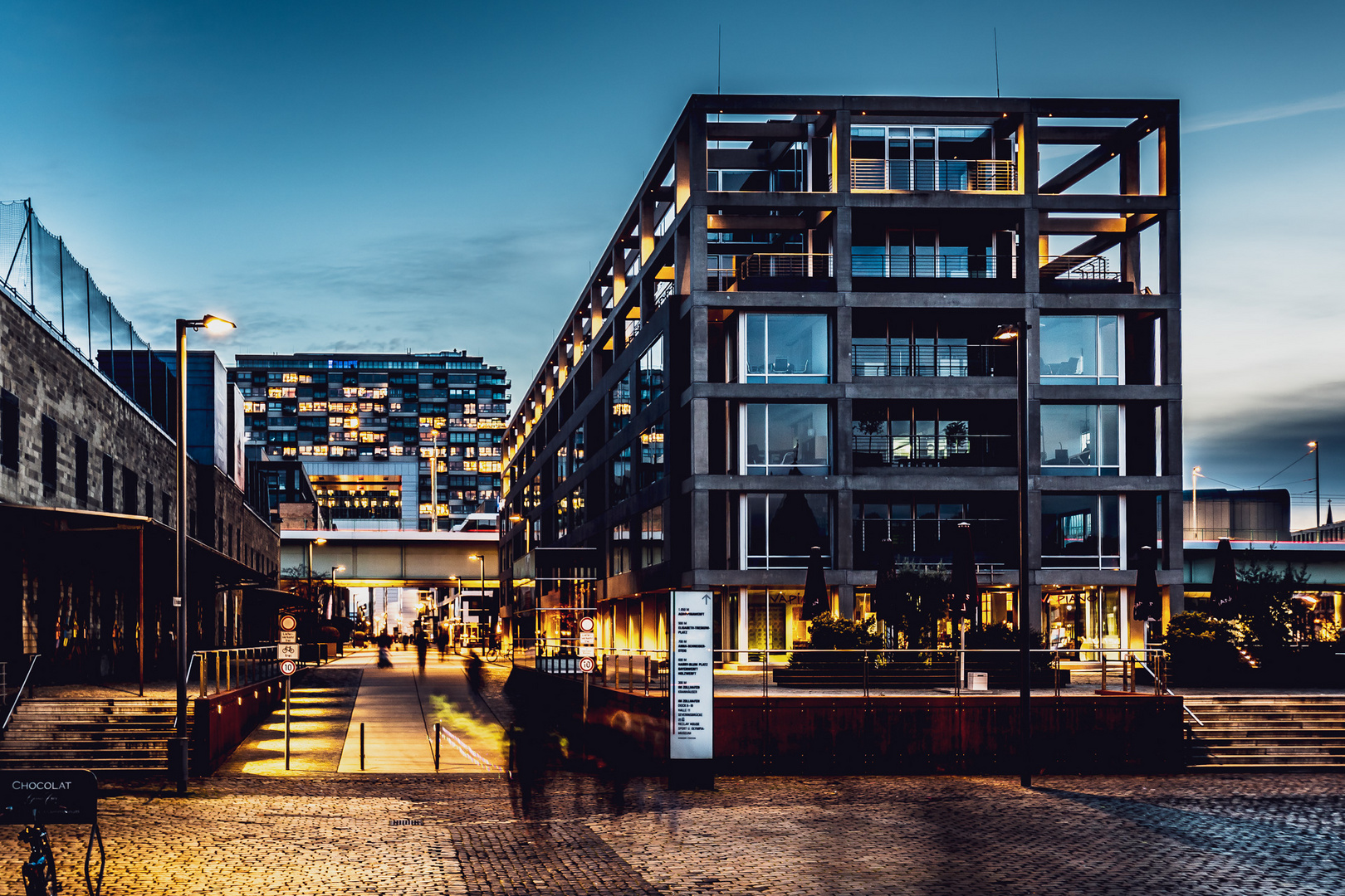 Abendstimmung Rheinauhafen