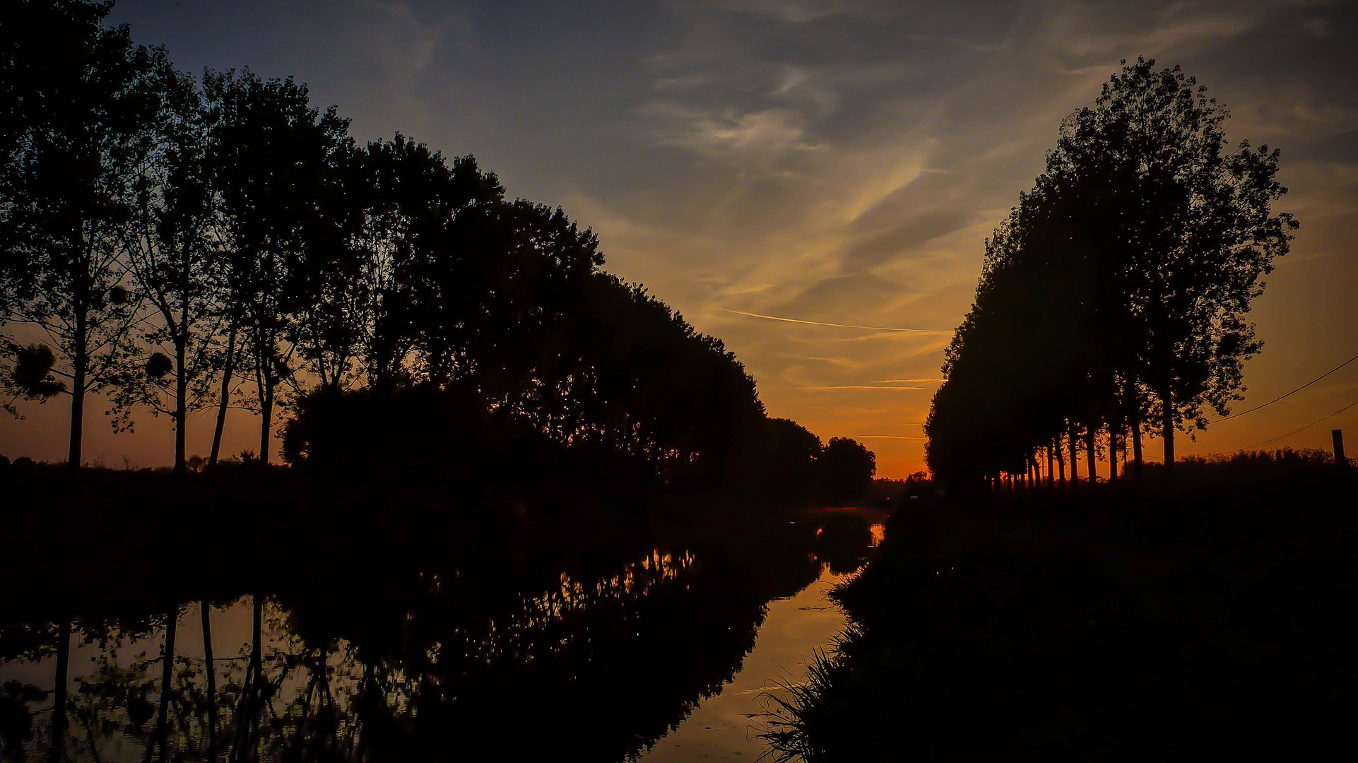 Abendstimmung Saône - F