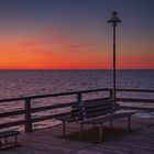 Abendstimmung Seebrücke Prerow