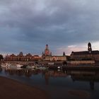 Abendstimmung Skyline Dresden