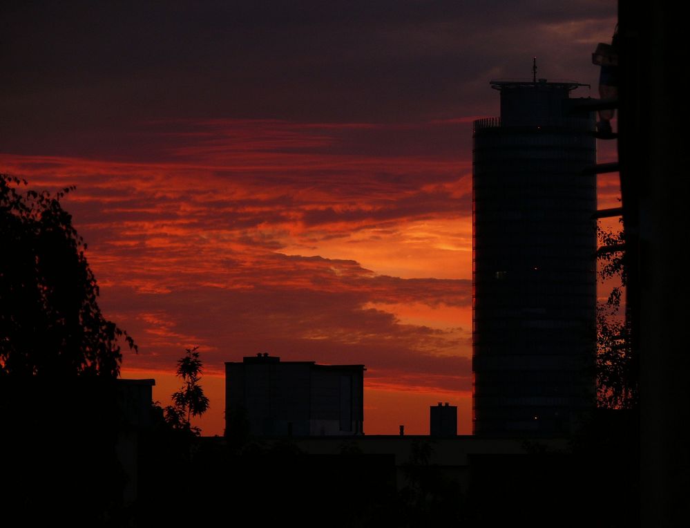 Abendstimmung, Sonnenuntergang....