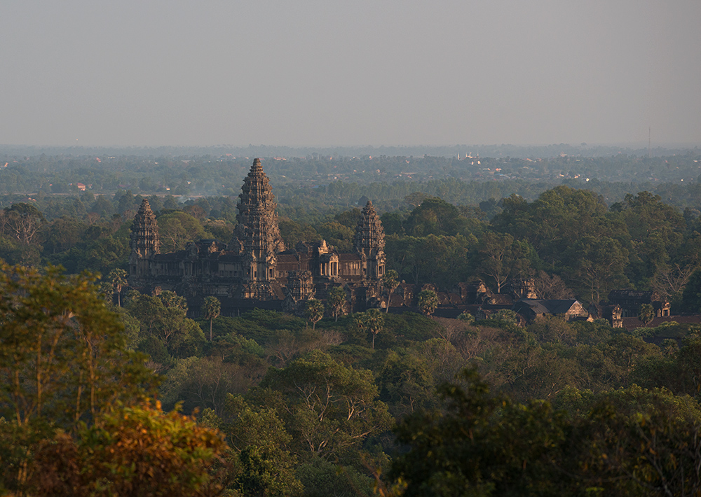 Abendstimmung über Angkor Wat