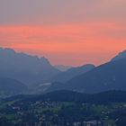 Abendstimmung über Berchtesgaden