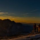 Abendstimmung über dem Gosaukamm