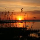 Abendstimmung über dem Kalmarsund, Borgholm, Öland