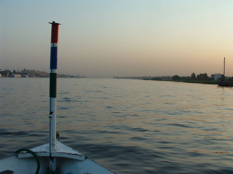 Abendstimmung über dem Nil