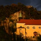 Abendstimmung über dem Schlossberg