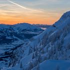 Abendstimmung über dem Tannheimer Tal