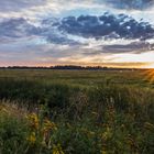 Abendstimmung über dem Teufelsmoor