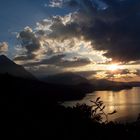 Abendstimmung über dem Thuner See