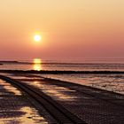 Abendstimmung über dem Wattenmeer