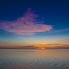 Abendstimmung über den Saaler Bodden