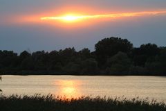 Abendstimmung über den Speichersee