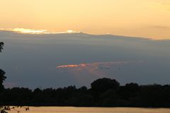 Abendstimmung über den Speichersee