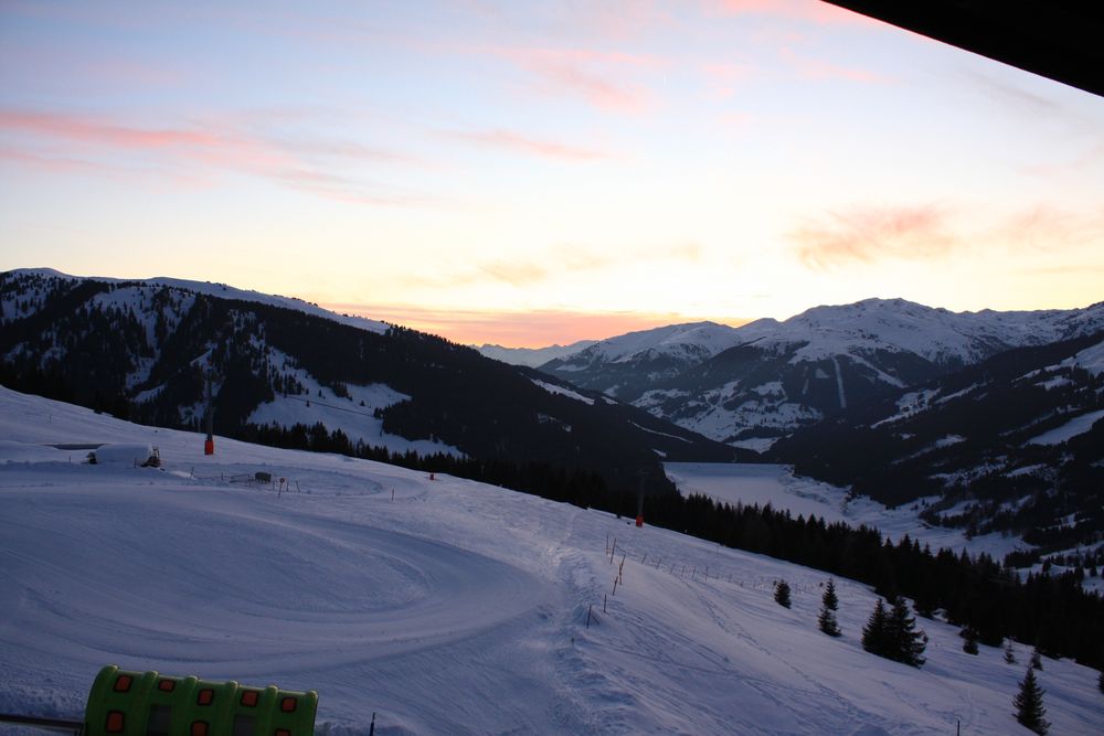 Abendstimmung über den Zillertaler Alpen