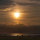 Abendstimmung über der Hallig