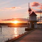 Abendstimmung über der Kieler Förde