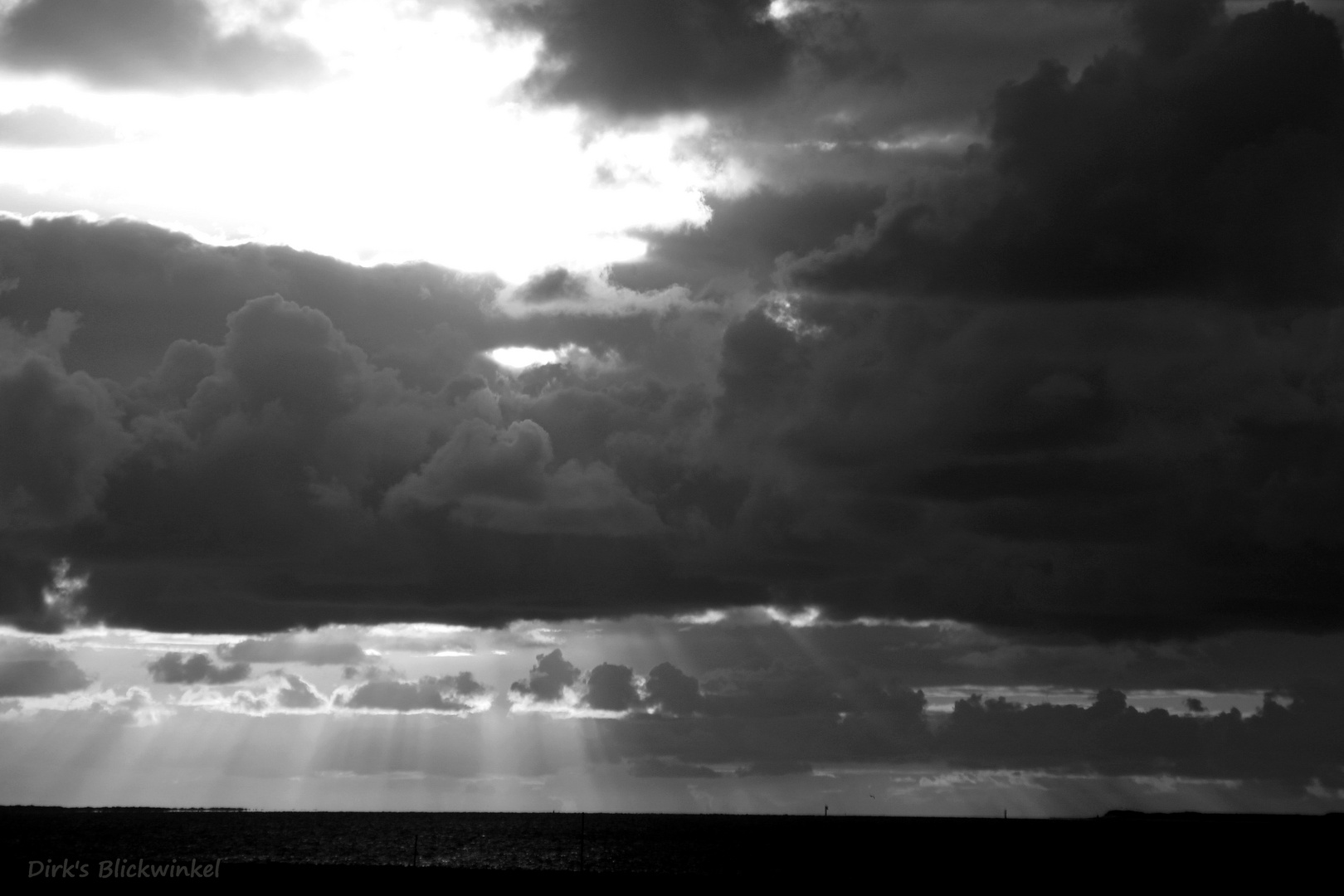 Abendstimmung über der Nordsee