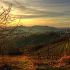 Abendstimmung über der Ortenau bei Gengenbach