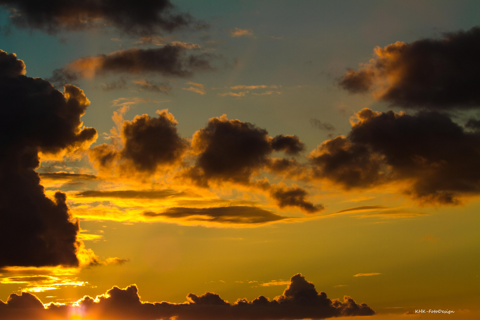 Abendstimmung über der Ostsee