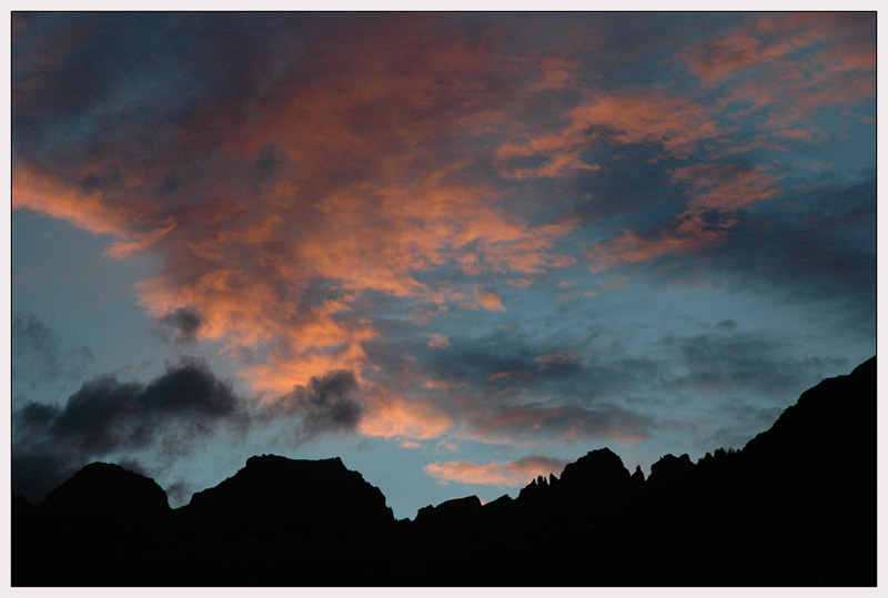 Abendstimmung über der Schlick