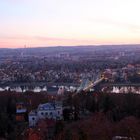 Abendstimmung über Dresden ...