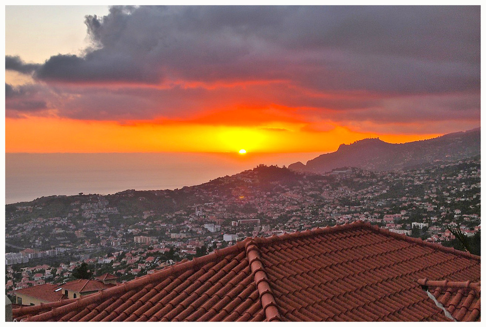 Abendstimmung über Funchal