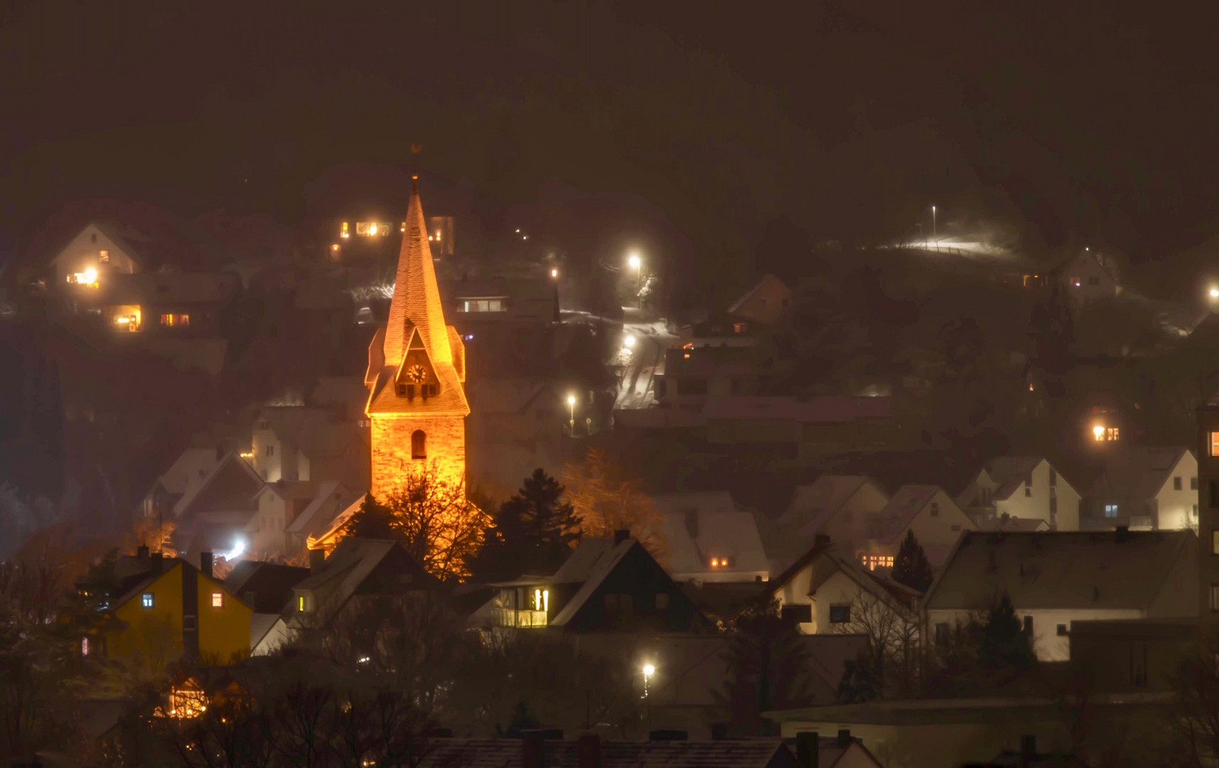 Abendstimmung über Hemer 