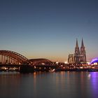 Abendstimmung über Köln